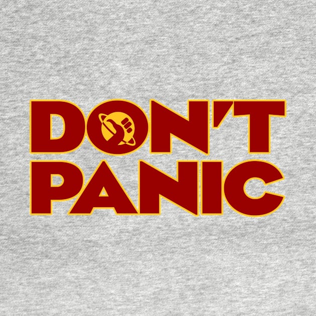 Don't Panic Hitchhikers Guide To The Galaxy by Rebus28